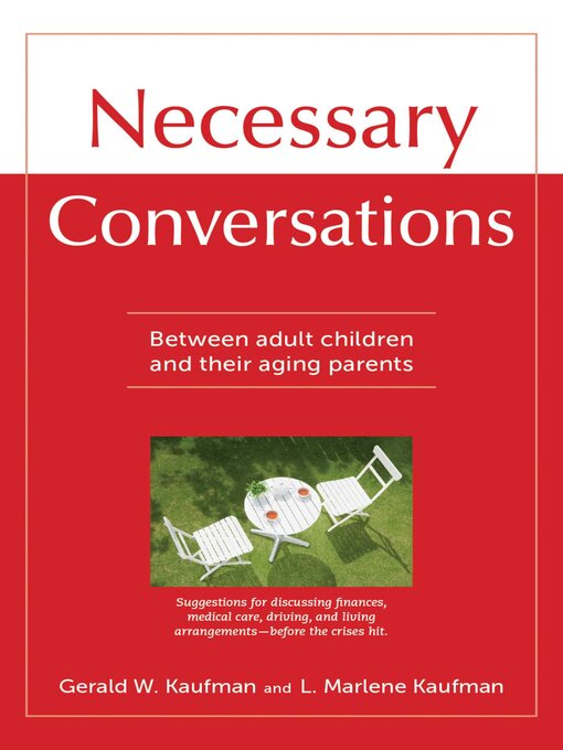 Title details for Necessary Conversations by Gerald Kaufman - Available